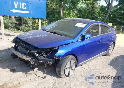 2021 Hyundai Ioniq Hybrid Se from USA, damaged, VIN KMHC75LC9MU251444